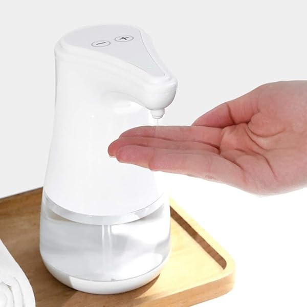 EKAYG Soap Dispenser Automatic Adjustable Disinfectant Sprayer Touchless Pump Liquid Lotion Battery Desktop Bathroom Hotel Toilet - Image 6