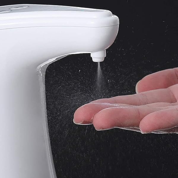 EKAYG Soap Dispenser Automatic Adjustable Disinfectant Sprayer Touchless Pump Liquid Lotion Battery Desktop Bathroom Hotel Toilet - Image 8