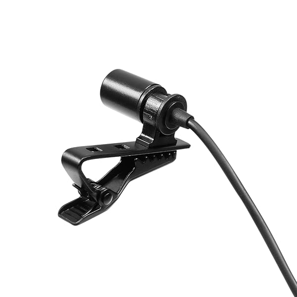 Fovitec Lavalier Microphone, Omnidirectional Condenser Mic iPhone Android Smartphone DSLR, Camcorders, Audio Recorders, PC Laptop Recording - Image 5