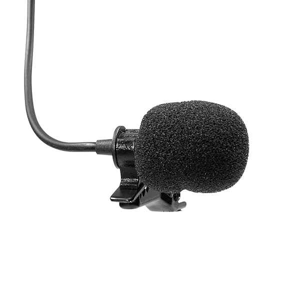 Fovitec Lavalier Microphone, Omnidirectional Condenser Mic iPhone Android Smartphone DSLR, Camcorders, Audio Recorders, PC Laptop Recording - Image 7