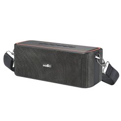 IMENSO Portable Bluetooth Speaker S1011, EQ 50W 2400mAh battery Double horn Wireless, Outdoor, IPX5 Waterproof, 5 Hours Loud Music Play-Time, FM (Green)