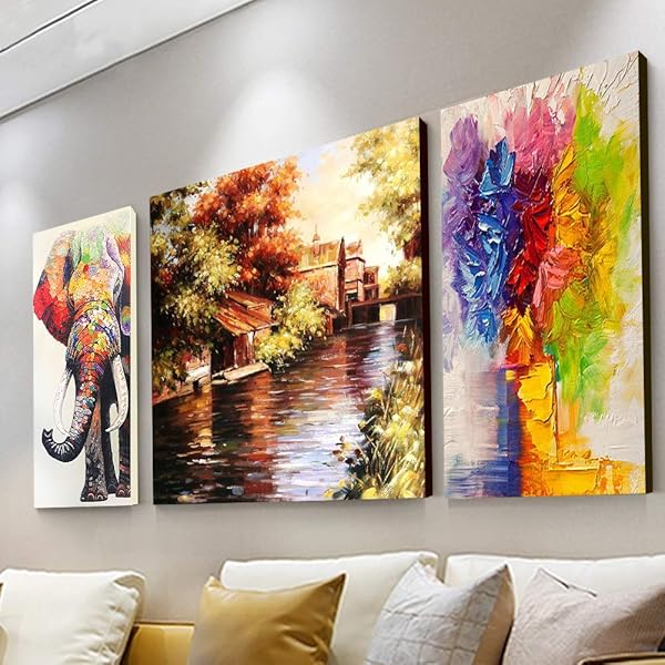 Solid Canvas Stretcher Frames, Premium Pine Wood Strips Bar Set, for Oil Paintings Poster Prints, DIY Arts Accessory Materials Supply, 20"x24"/50x60cm - Image 8