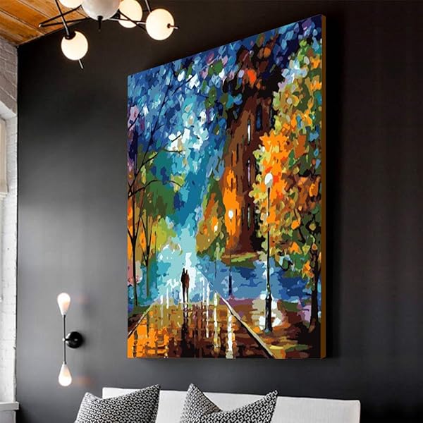 Solid Canvas Stretcher Frames, Premium Pine Wood Strips Bar Set, for Oil Paintings Poster Prints, DIY Arts Accessory Materials Supply, 20"x24"/50x60cm - Image 9